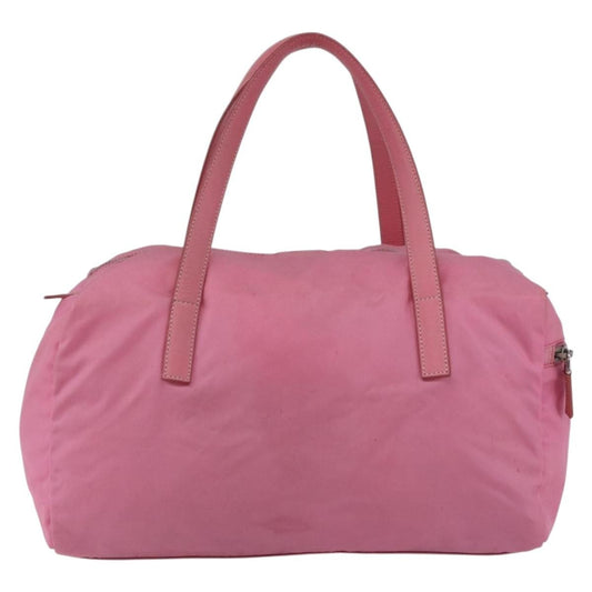 Prada Vintage Handbag Tessuto, PINK, NYLON, Handbag