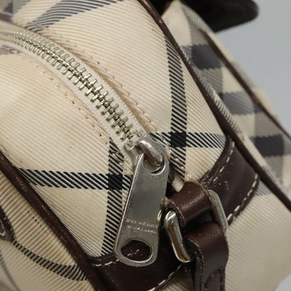 Burberry Nova Check Blue Label Nylon, BEIGE, NYLON, Shoulder bag