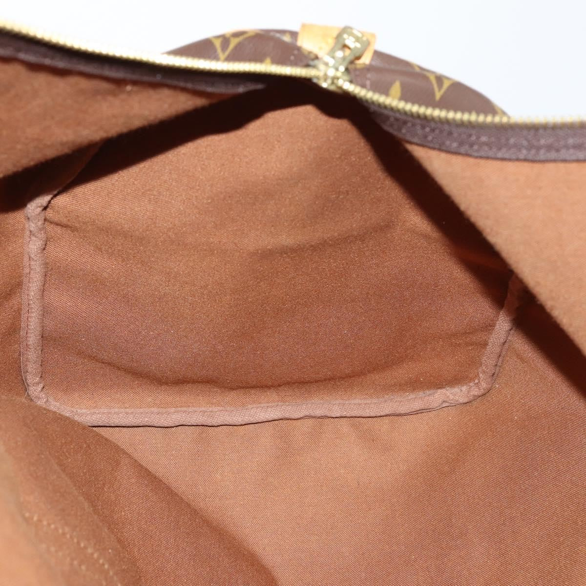 Louis Vuitton Keepall Bag Monogram Canvas, BROWN, CANVAS, Travel bag