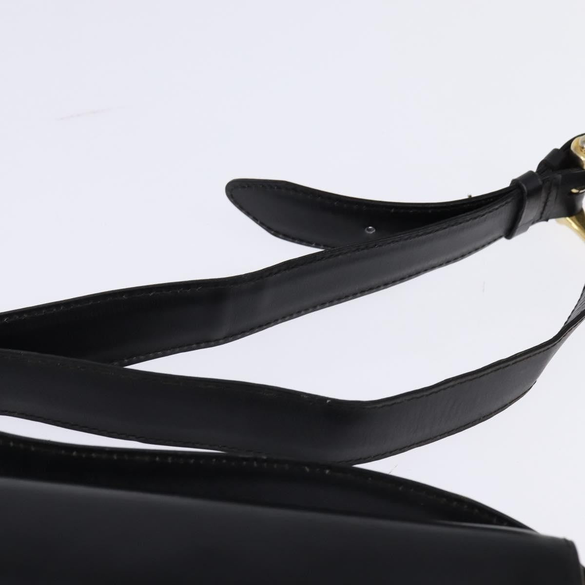 Celine Horse Carriage Shoulder bag Leather, BLACK, LEATHER, Shoulder bag