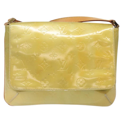 Louis Vuitton Thompson Street Handbag Monogram Vernis, BEIGE, PATENT_LEATHER, Handbag