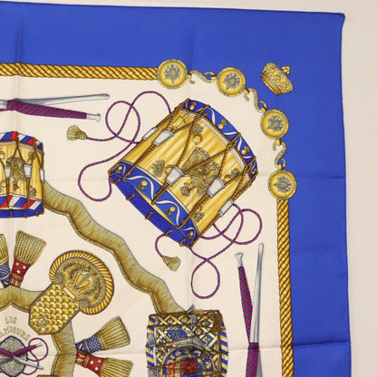 Hermes Carré 90 Silk multicolor, BLUE, SILK, Scarve & shawl