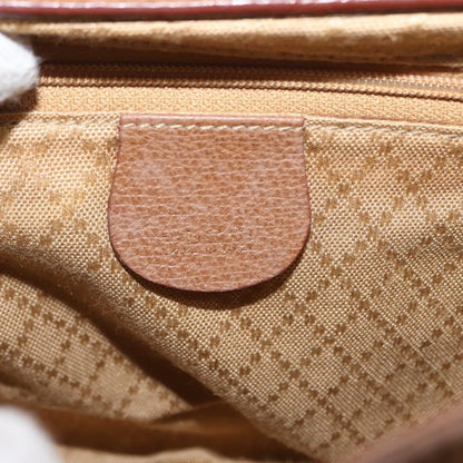 Gucci Vintage Bamboo Front Pocket Tote Suede, BROWN, SUEDE, Tote bag