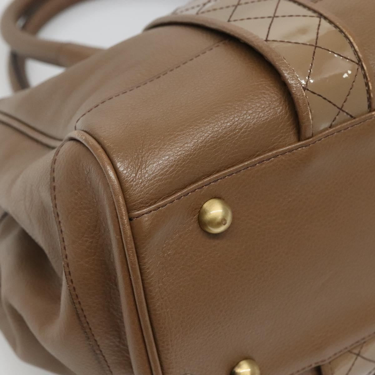 Burberry Nova Check Tote Leather, BROWN, LEATHER, Tote bag