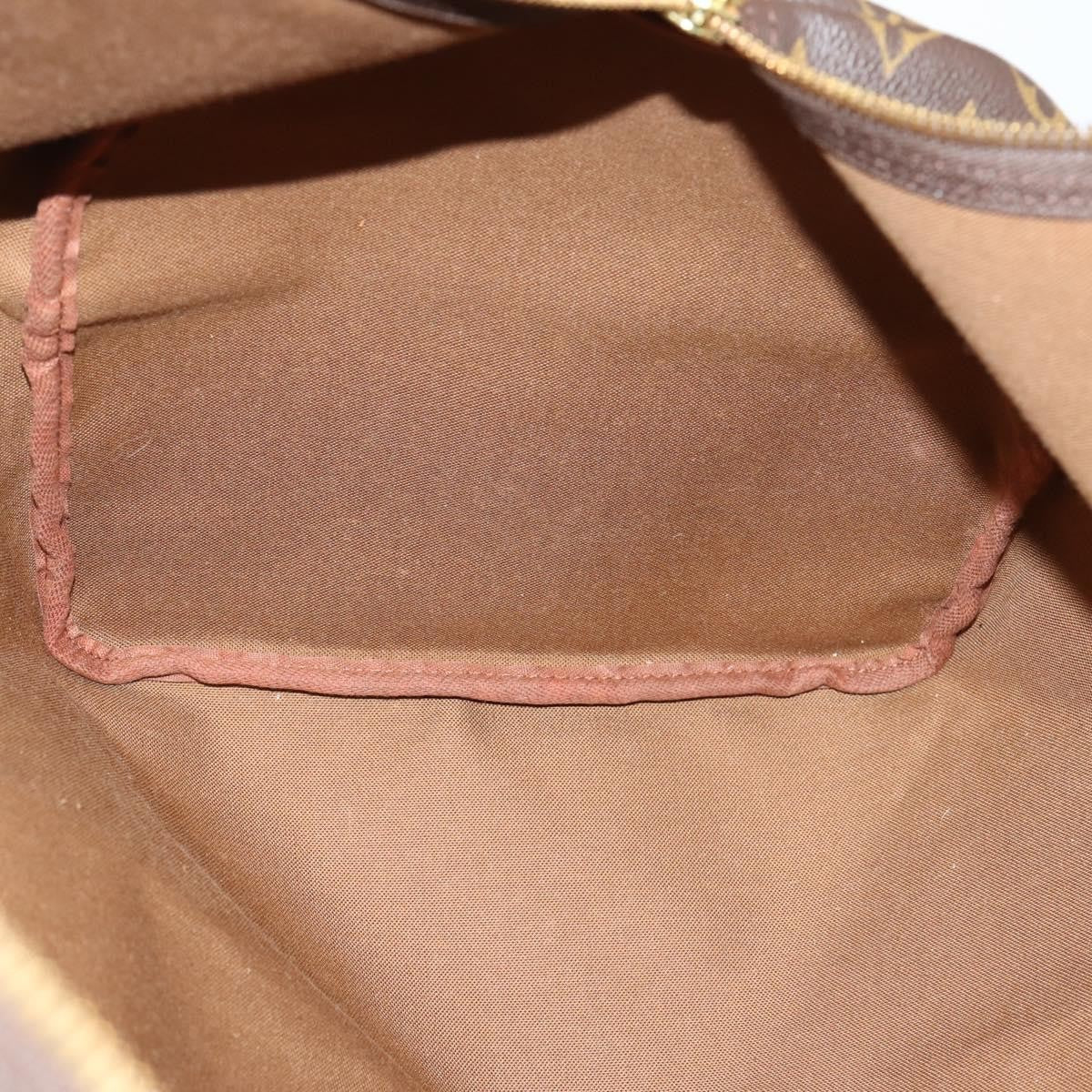 Louis Vuitton Keepall Bag Monogram Canvas, BROWN, CANVAS, Travel bag