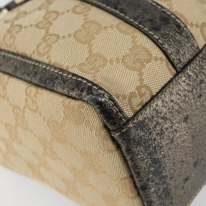 Gucci Abbey Boston Bag GG Canvas, BEIGE, CANVAS, Handbag