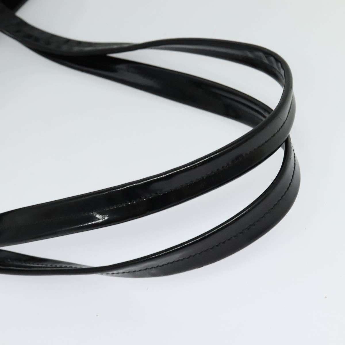 Salvatore Ferragamo Vintage Convertible Tote Patent leather, BLACK, PATENT_LEATHER, Tote bag