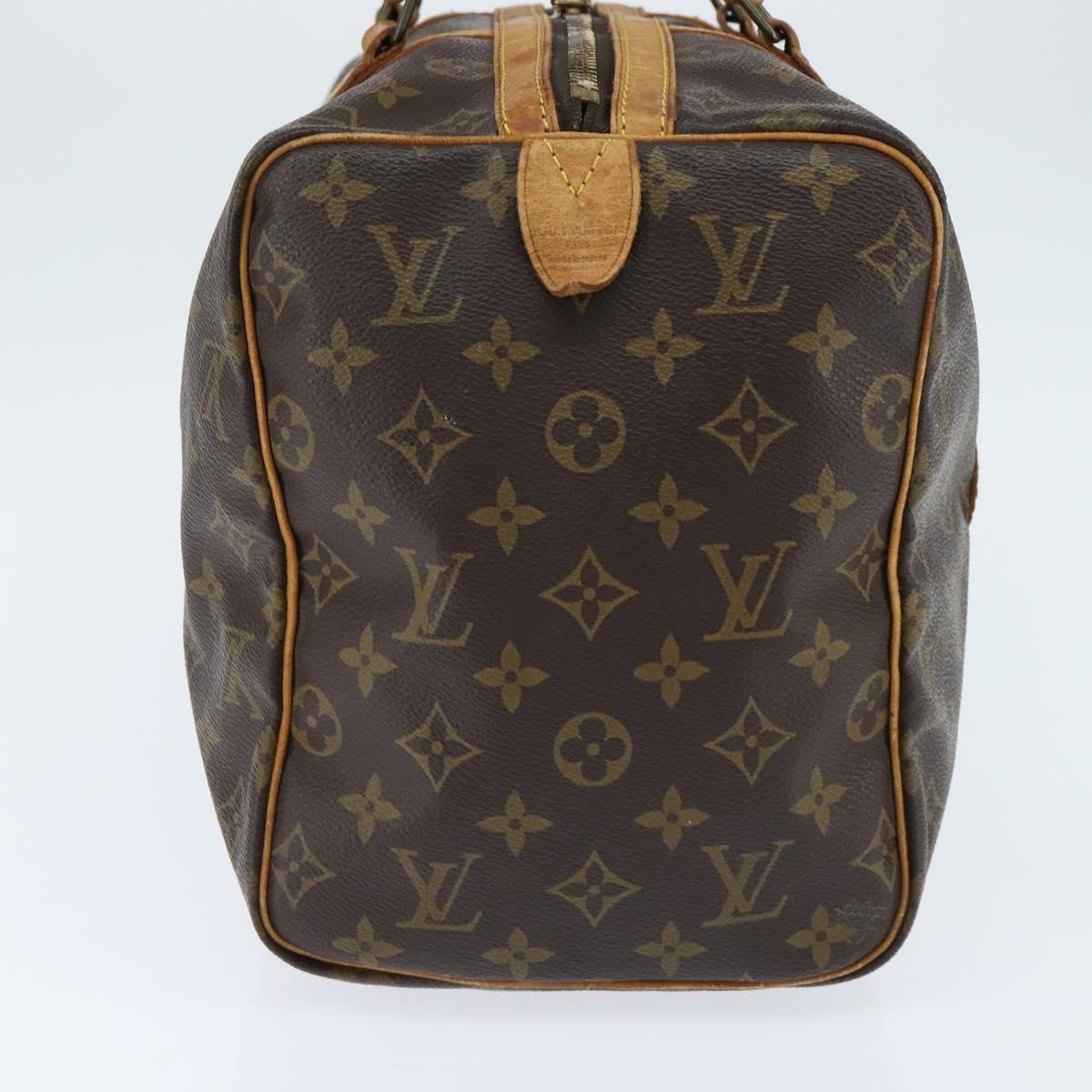Louis Vuitton Sac Souple Handbag Monogram Canvas, BROWN, CANVAS, Travel bag