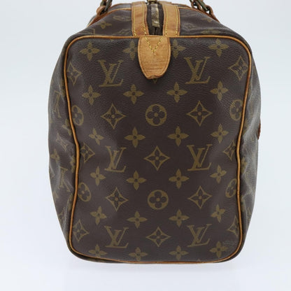 Louis Vuitton Sac Souple Handbag Monogram Canvas, BROWN, CANVAS, Travel bag
