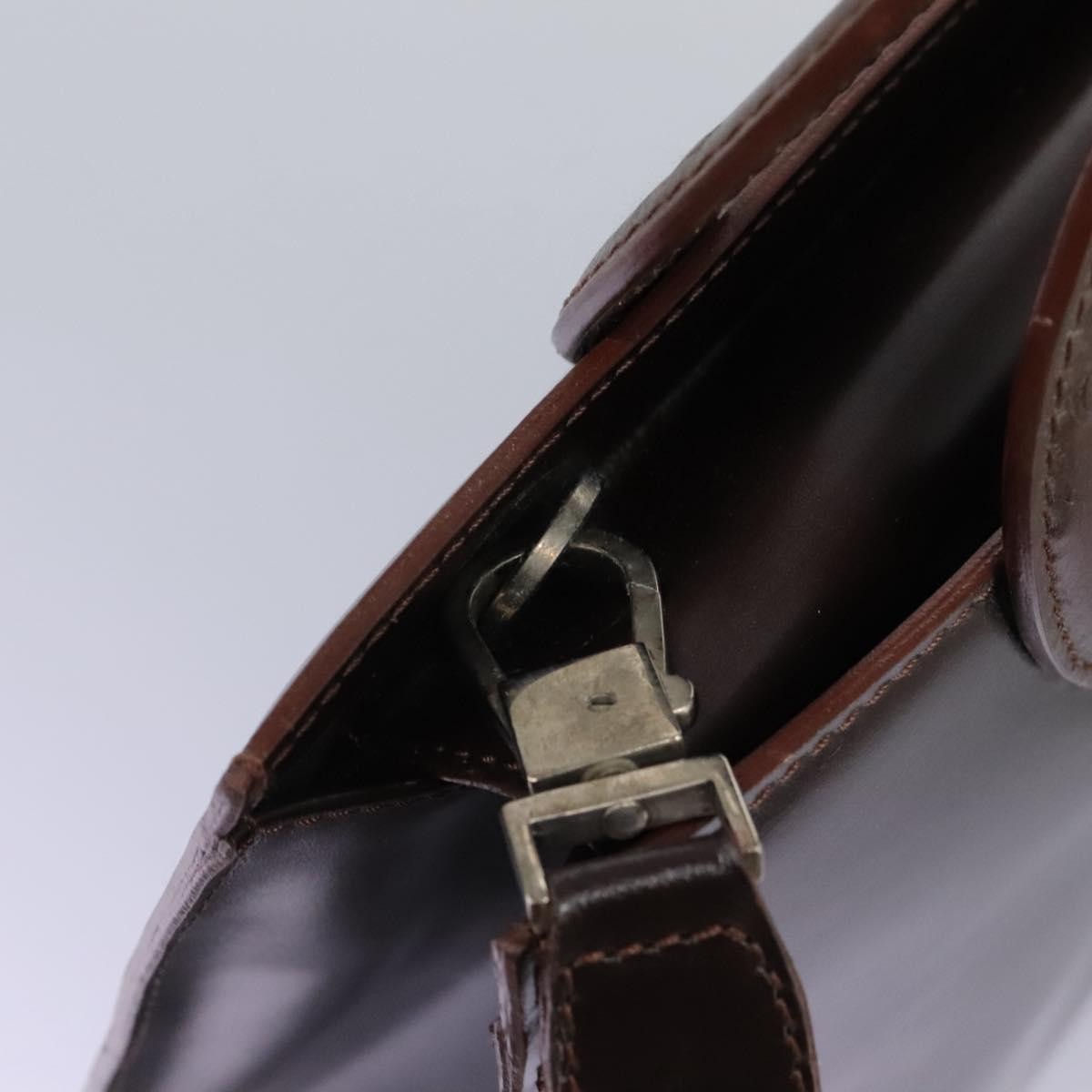 Celine Handbag Leather, BROWN, LEATHER, Handbag