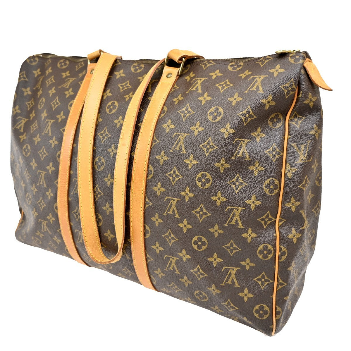 Louis Vuitton Flanerie Handbag Monogram Canvas, BROWN, CANVAS, Travel bag