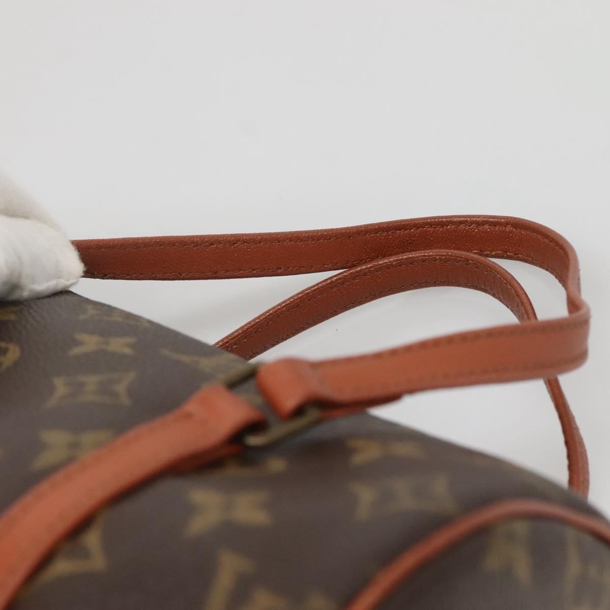Louis Vuitton Papillon Handbag Monogram Canvas, BROWN, CANVAS, Handbag