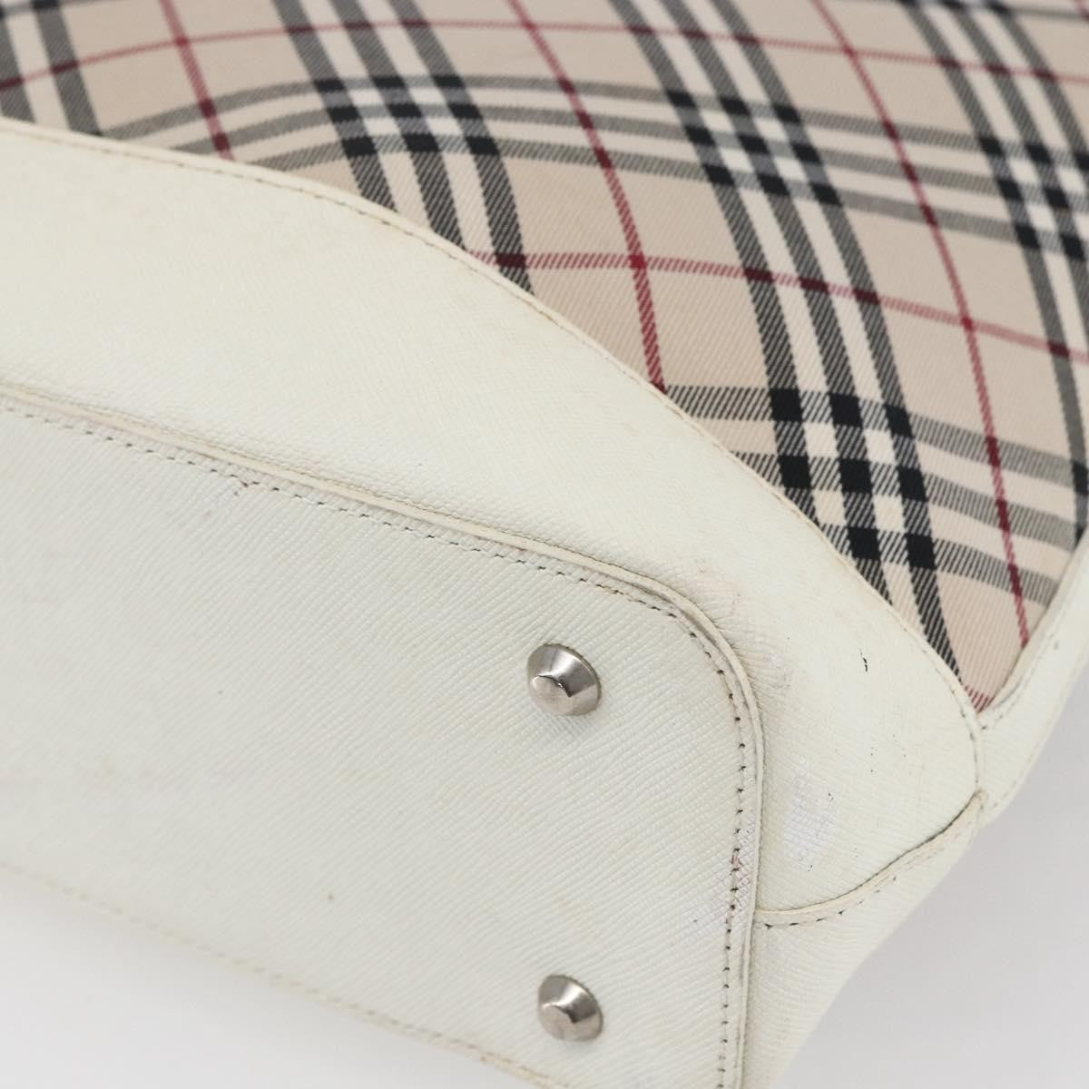 Burberry Nova Check Tote Canvas and Leather, BEIGE, CANVAS, Tote bag