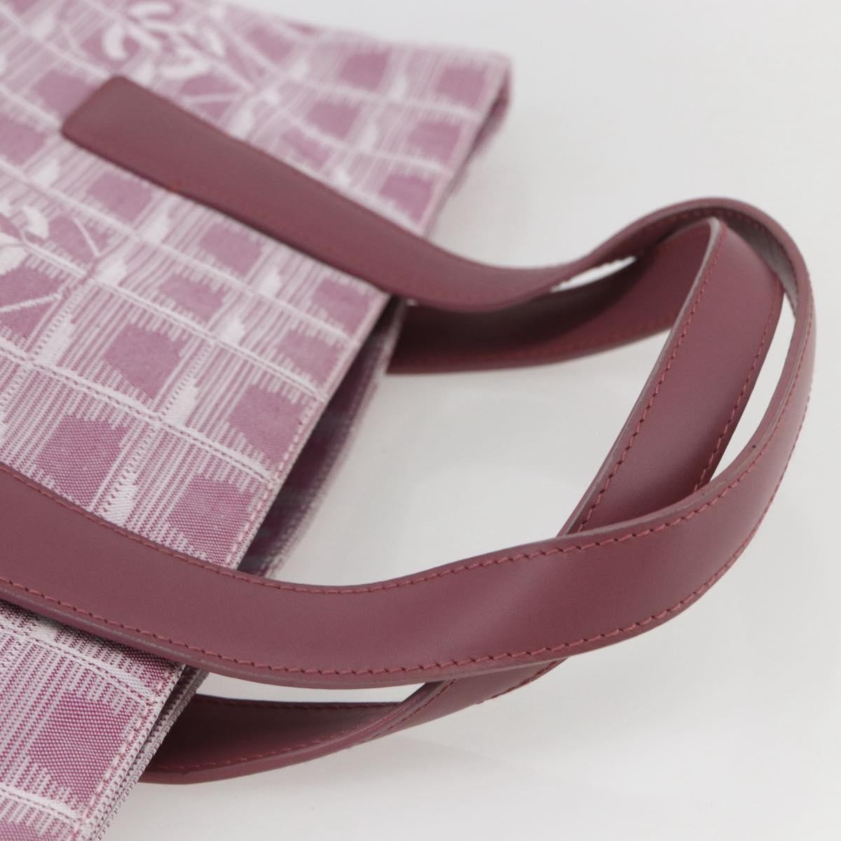 Chanel Travel Line Tote Nylon, PINK, NYLON, Tote bag