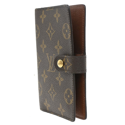 Louis Vuitton Agenda Cover Monogram Canvas, BROWN, CANVAS, Toiletry Case