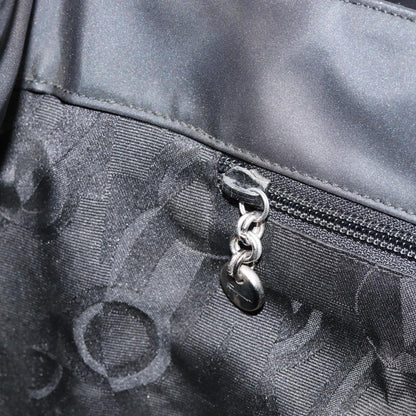 Salvatore Ferragamo Gancini Tote Nylon, BLACK, NYLON, Tote bag