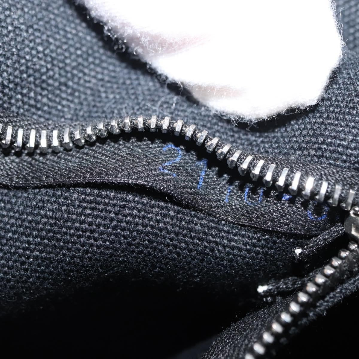 Hermes Fourre Tout Tote Canvas, BLACK, CANVAS, Tote bag