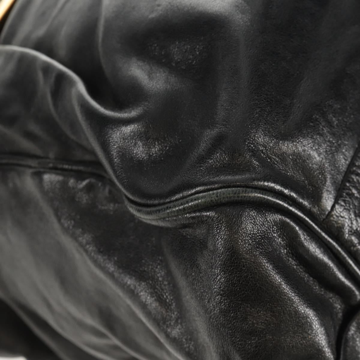 Chloe Ethel Handbag Leather, BLACK, LEATHER, Handbag