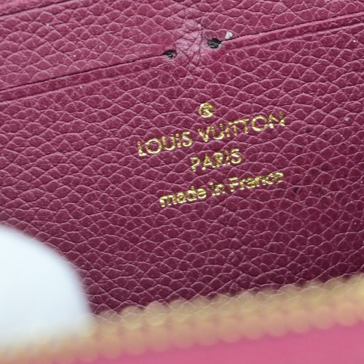 Louis Vuitton Portefeuille zippy Monogramme Empreinte Monogramme Empreinte, PURPLE, LEATHER, Wallets