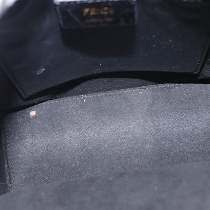 Fendi Pack Shopping Tote Leather, YELLOW, LEATHER, Handbag