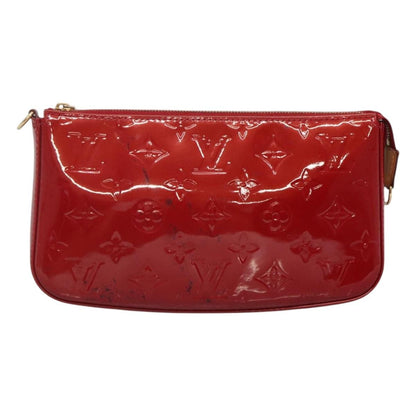 Louis Vuitton Pochette Accessoires vernis, RED, PATENT_LEATHER, Clutche & pouche