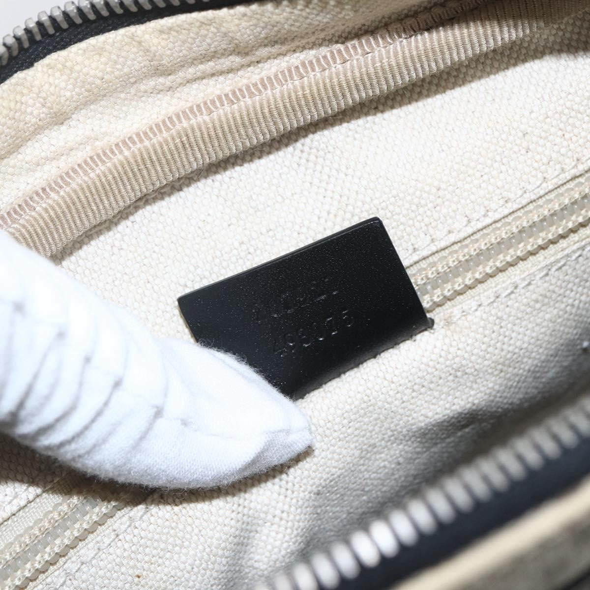 Gucci Wristlet Clutch Diamante Canvas, BEIGE, PVC, Clutche & pouche