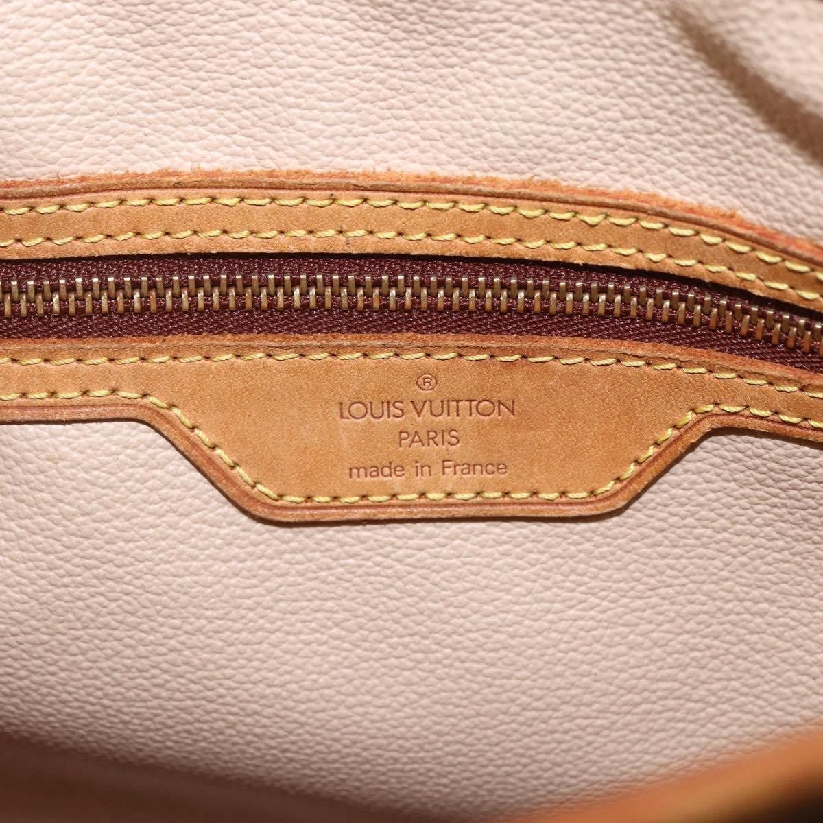 Louis Vuitton Petit Bucket Bag Monogram Canvas, BROWN, CANVAS, Shoulder bag