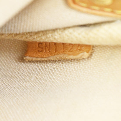 Louis Vuitton Eva Handbag Damier, WHITE, CANVAS, Shoulder bag