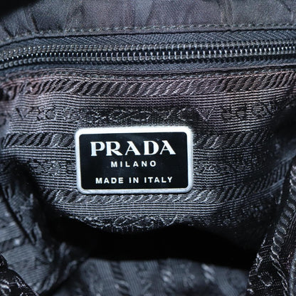 Prada Vintage Shoulder Bag Tessuto, BLACK, NYLON, Shoulder bag