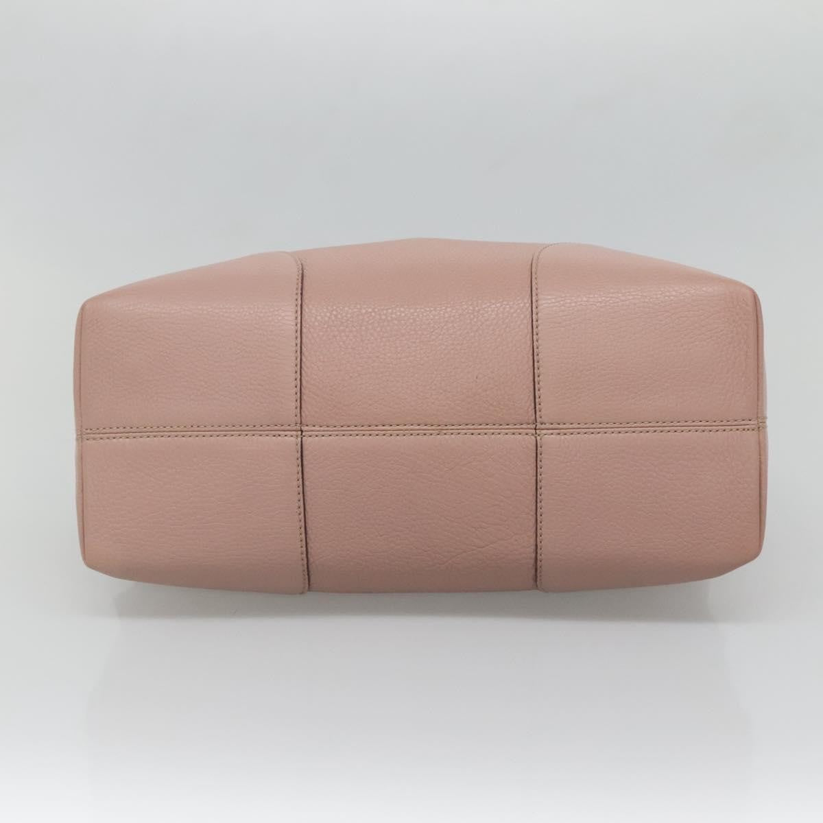 Gucci Bree Dome Tote Leather, PINK, LEATHER, Shoulder bag