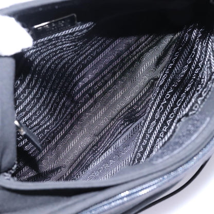 Prada Vintage Shoulder Bag Tessuto, BLACK, NYLON, Shoulder bag