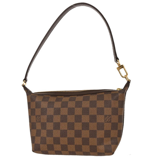 Louis Vuitton Illovo Handbag Damier, BROWN, CANVAS, Handbag