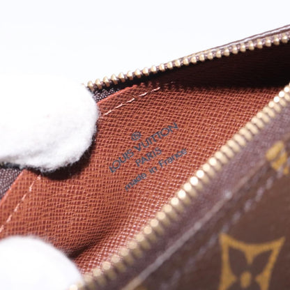 Louis Vuitton Papillon Pochette Monogram Canvas, BROWN, CANVAS, Handbag