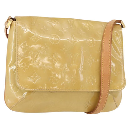 Louis Vuitton Thompson Street Handbag Monogram Vernis, BEIGE, PATENT_LEATHER, Shoulder bag