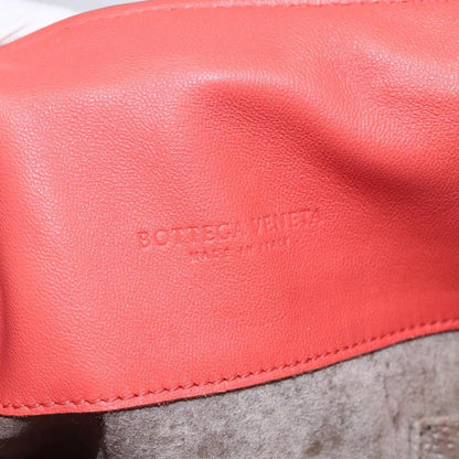 Bottega Veneta Intrecciato Tote Leather, ORANGE, LEATHER, Tote bag