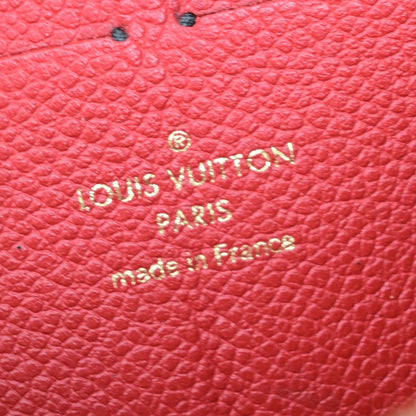 Louis Vuitton Portefeuille zippy Monogramme Empreinte Monogramme Empreinte, RED, LEATHER, Wallets