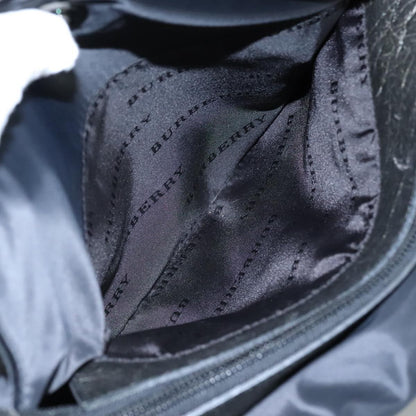 Burberry Vintage Shoulder Bag Nylon, BLACK, NYLON, Shoulder bag