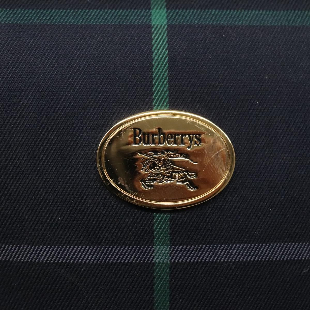 Burberry Nova check Pochette Canvas, NAVY, CANVAS, Clutche & pouche