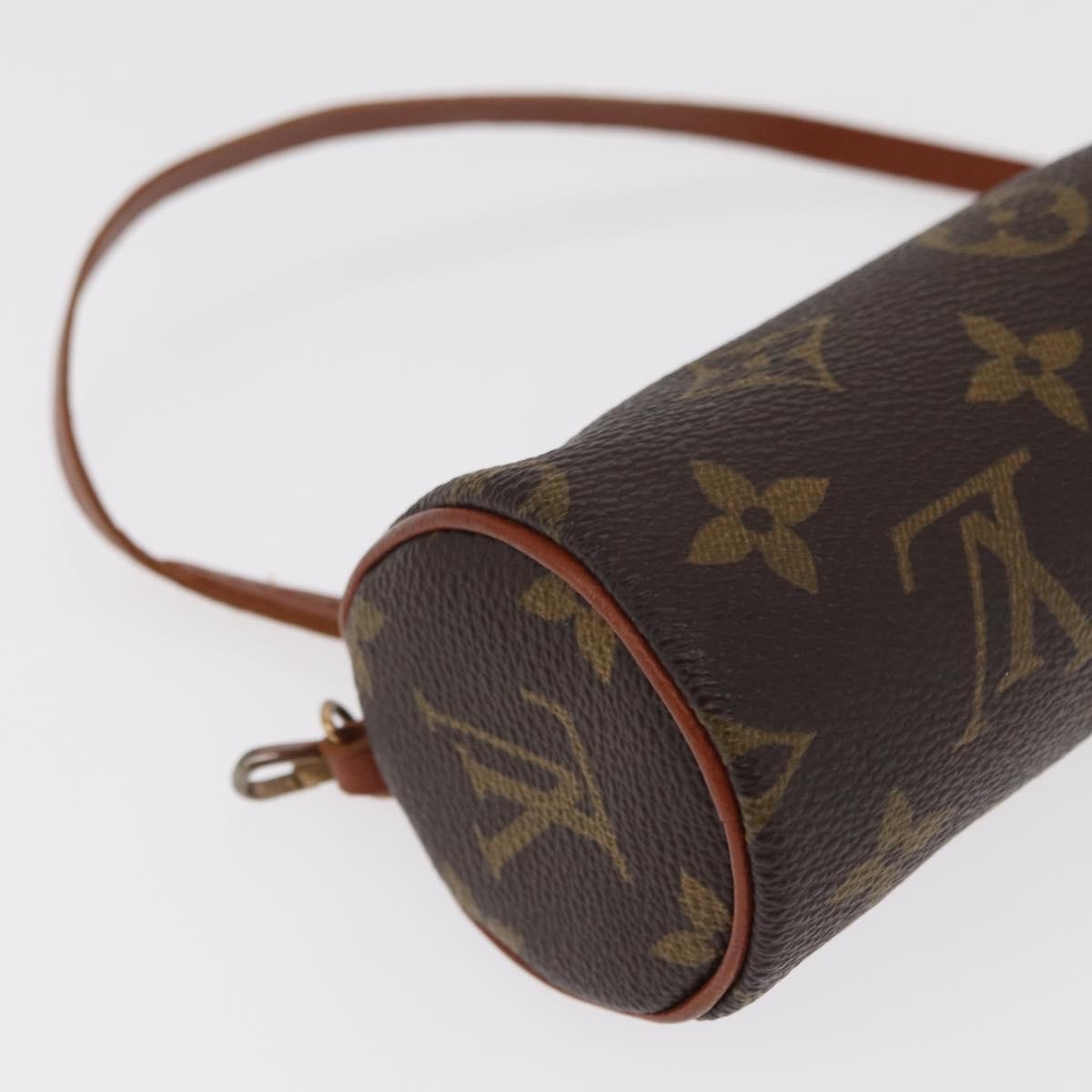Louis Vuitton Papillon Pochette Monogram Canvas, BROWN, CANVAS, Clutche & pouche