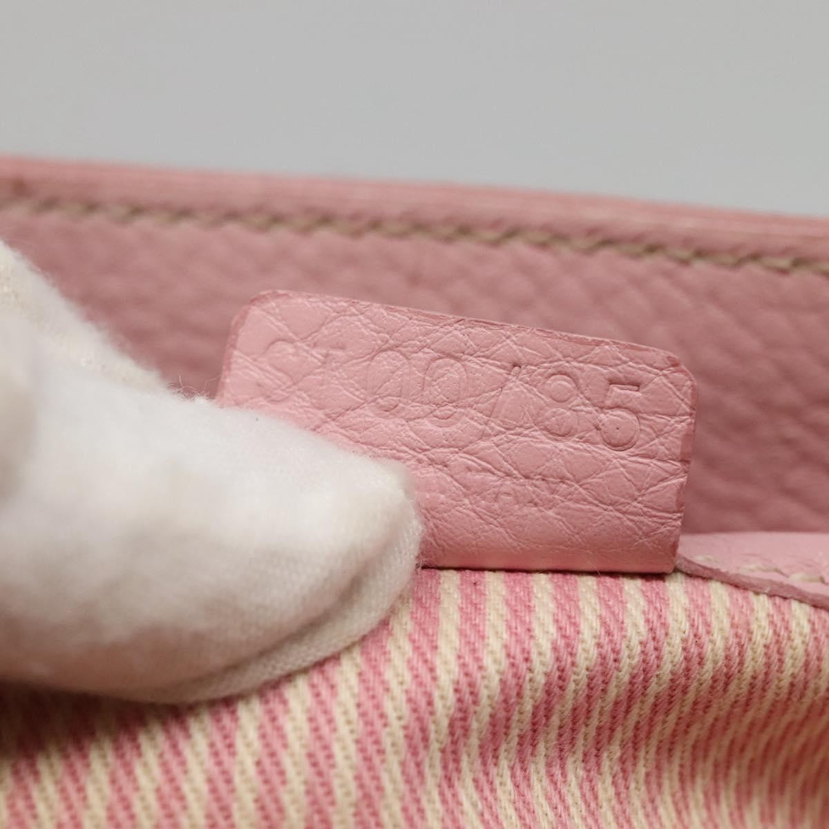 Celine Boogie Satchel Leather, PINK, LEATHER, Handbag