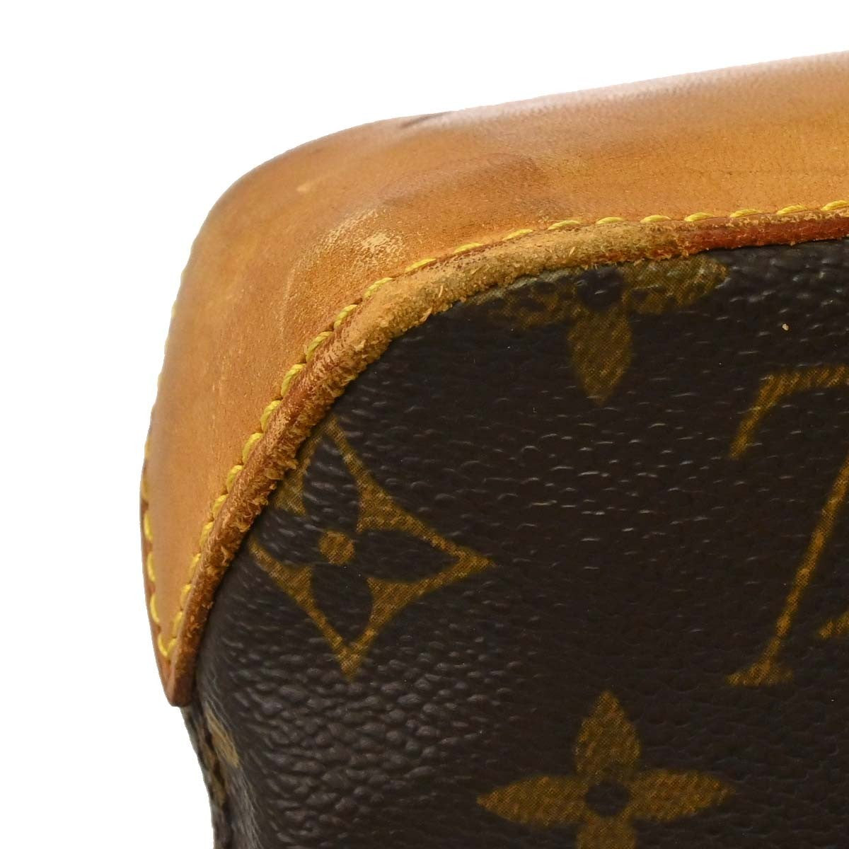 Louis Vuitton Trotteur Handbag Monogram Canvas, Brown, Canvas, Clutch