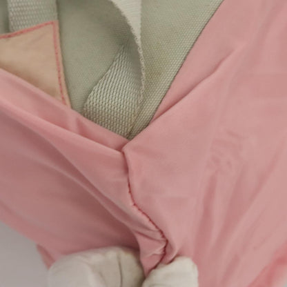 Prada Single Buckle Pocket Backpack Tessuto, PINK, NYLON, Backpack
