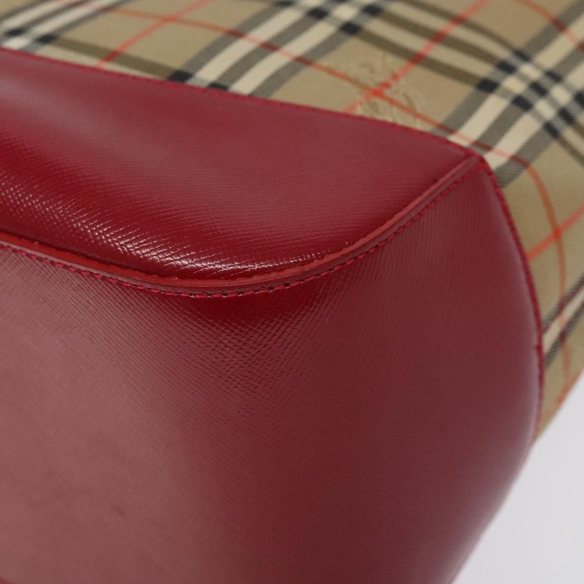 Burberry Nova Check Handbag Nova Check Canvas and leather, BEIGE, CANVAS, Handbag