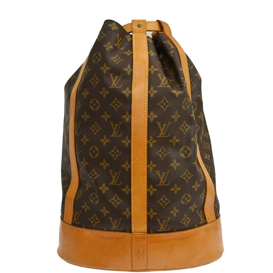 Louis Vuitton Randonnee Backpack Monogram Canvas, Brown, Canvas, Shoulder Bag