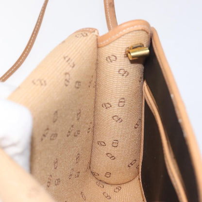 Christian Dior Vintage Flap Crossbody Bag Canvas, BLACK, CANVAS, Shoulder bag