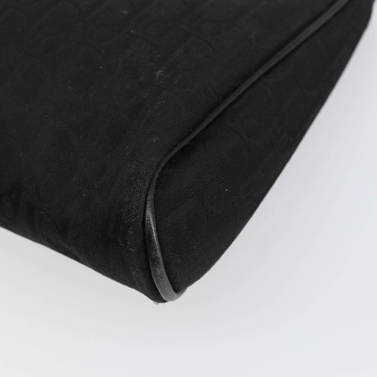 Christian Dior Trotter pouch Diorissimo Canvas, BLACK, CANVAS, Clutche & pouche