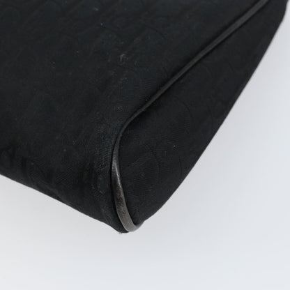 Christian Dior Trotter pouch Diorissimo Canvas, BLACK, CANVAS, Clutche & pouche