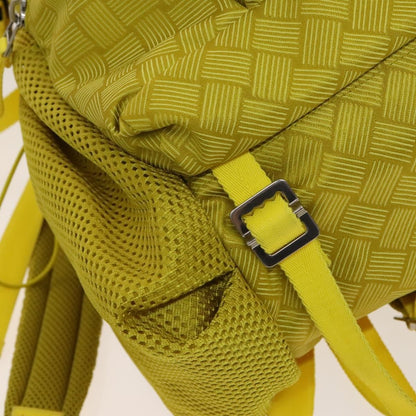 Bottega Veneta Backpack Nylon, YELLOW, NYLON, Backpack