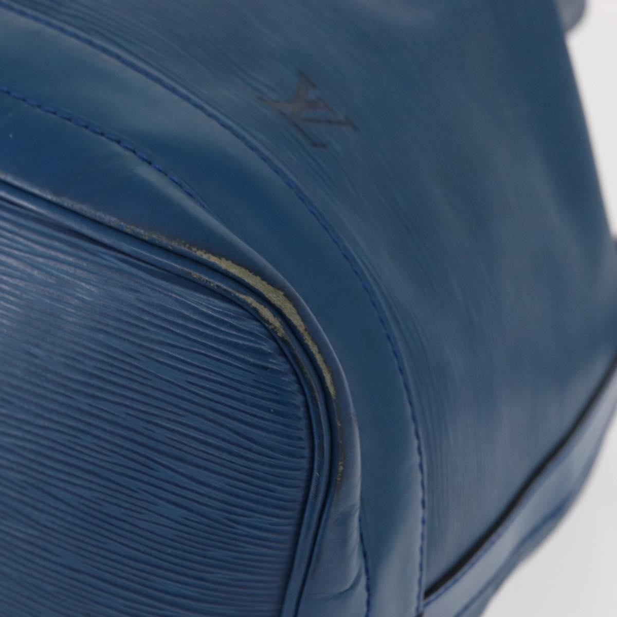 Louis Vuitton Noe Handbag Epi Leather, BLUE, LEATHER, Shoulder bag