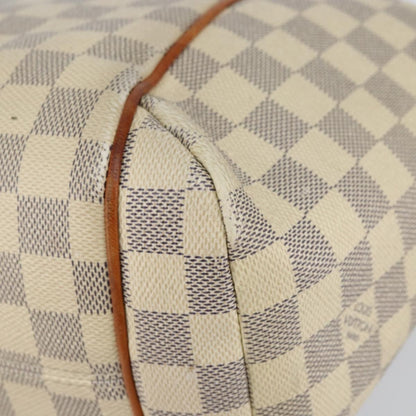 Louis Vuitton Totally Handbag Damier, WHITE, CANVAS, Tote bag